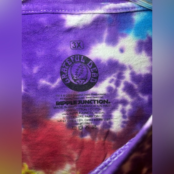 Grateful Dead Tye-Dye oversized T-shirt - Picture 4 of 4